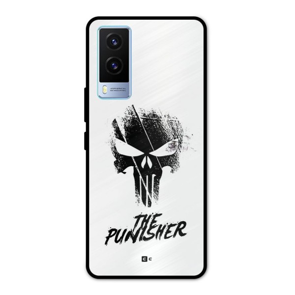 The Punisher Metal Back Case for Vivo V21e 5G