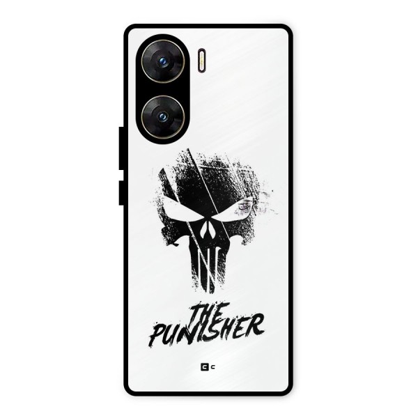 The Punisher Metal Back Case for Vivo V29e