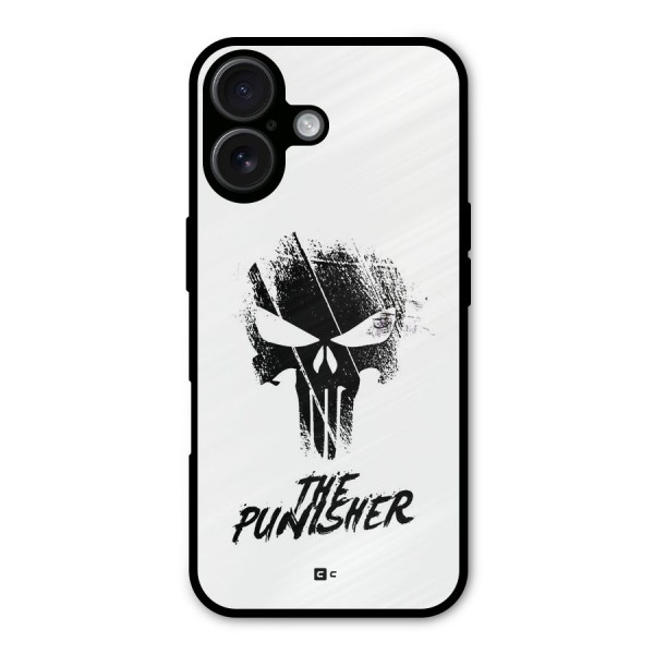 The Punisher Metal Back Case for iPhone 16