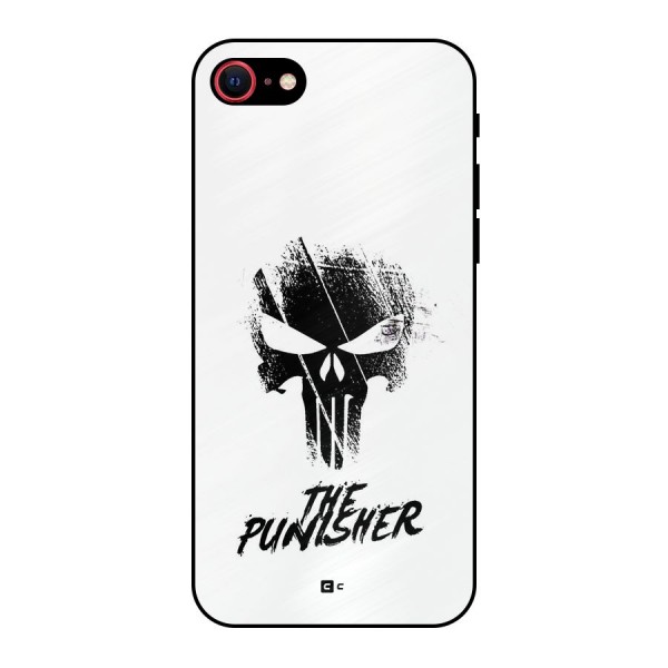 The Punisher Metal Back Case for iPhone 8