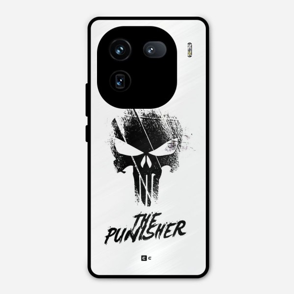 The Punisher Metal Back Case for iQOO 12