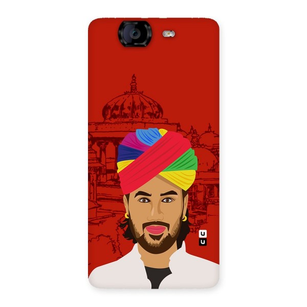 The Rajasthani Chokro Back Case for Canvas Knight A350