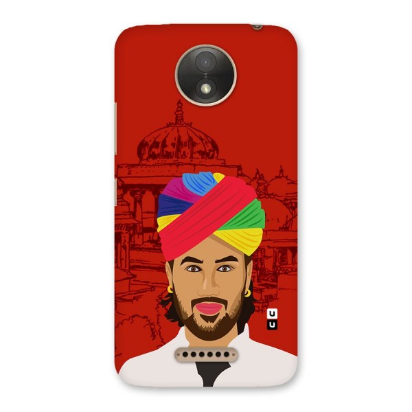 The Rajasthani Chokro Back Case for Moto C Plus