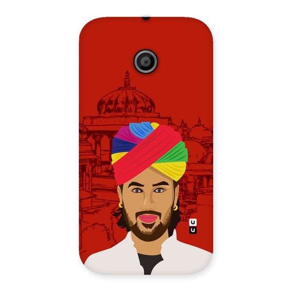 The Rajasthani Chokro Back Case for Moto E