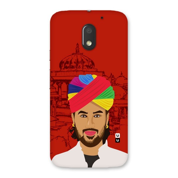 The Rajasthani Chokro Back Case for Moto E3 Power