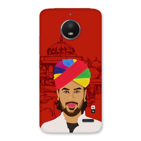 The Rajasthani Chokro Back Case for Moto E4