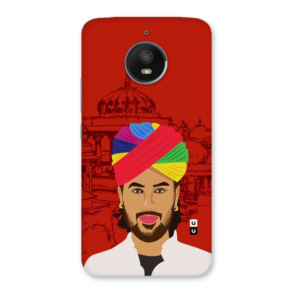 The Rajasthani Chokro Back Case for Moto E4 Plus