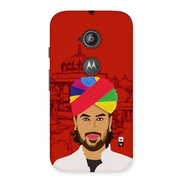 The Rajasthani Chokro Back Case for Moto E 2nd Gen