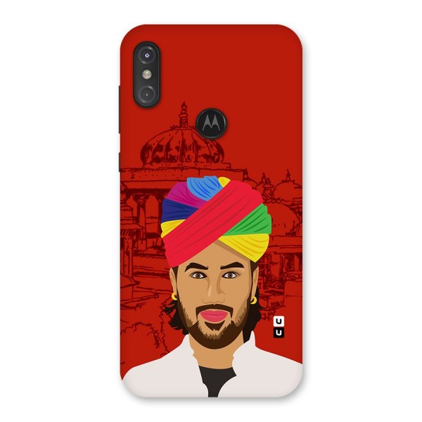 The Rajasthani Chokro Back Case for Motorola One Power