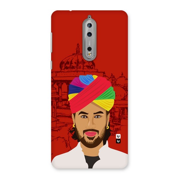 The Rajasthani Chokro Back Case for Nokia 8