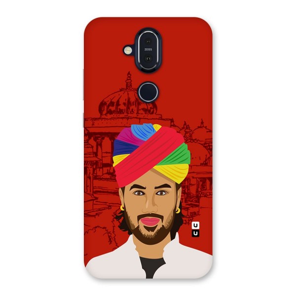 The Rajasthani Chokro Back Case for Nokia 8.1