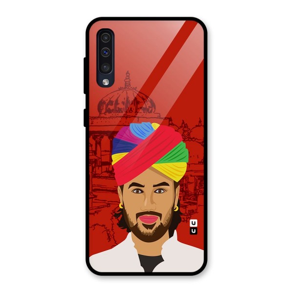 The Rajasthani Chokro Glass Back Case for Galaxy A50s