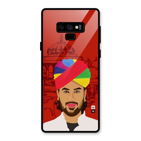 The Rajasthani Chokro Glass Back Case for Galaxy Note 9