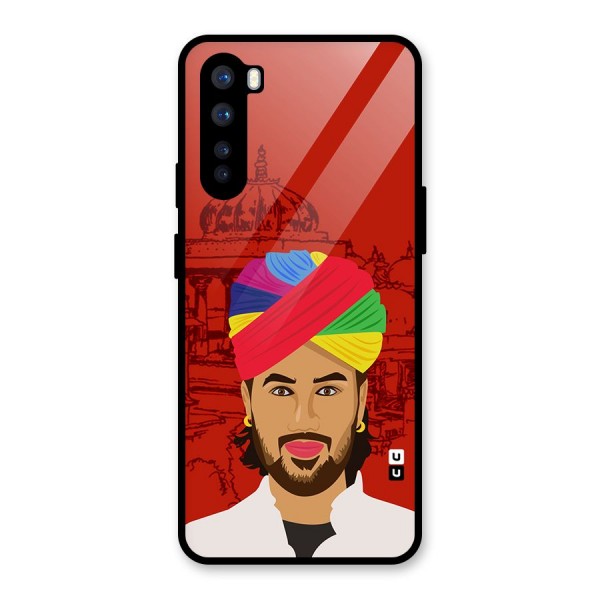 The Rajasthani Chokro Glass Back Case for OnePlus Nord