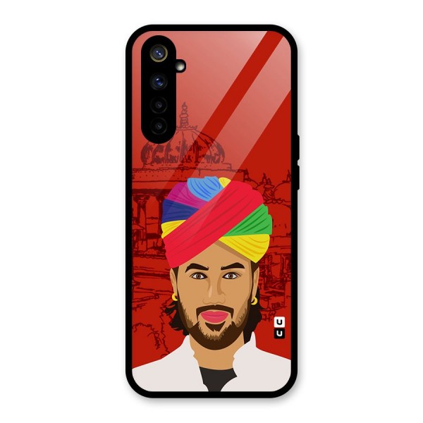 The Rajasthani Chokro Glass Back Case for Realme 6