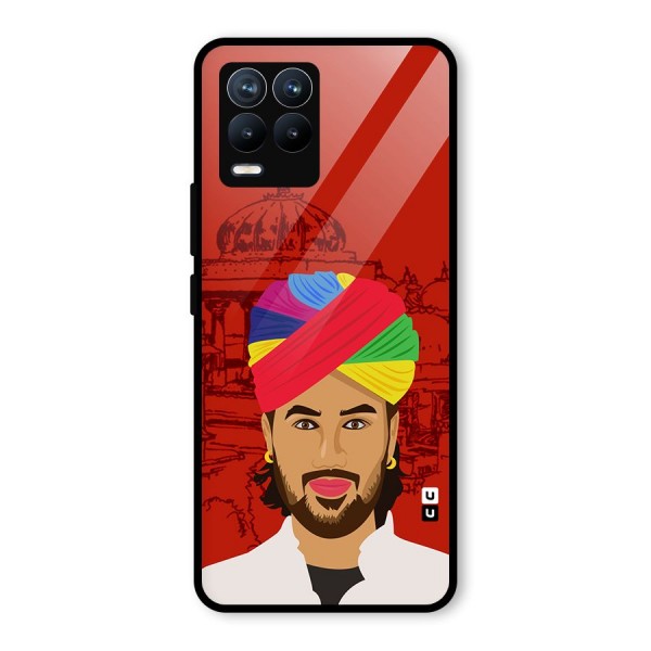 The Rajasthani Chokro Glass Back Case for Realme 8 Pro