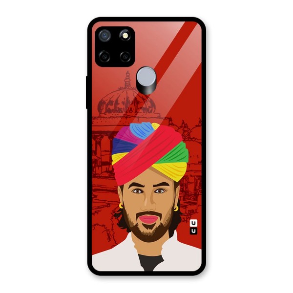 The Rajasthani Chokro Glass Back Case for Realme C12