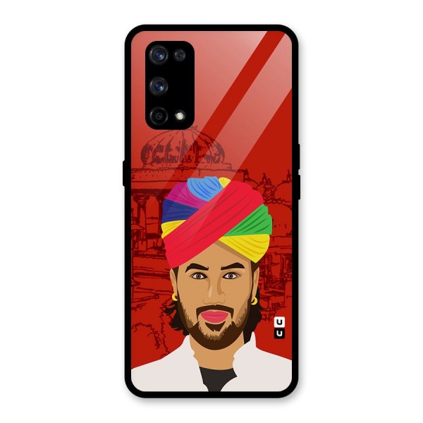 The Rajasthani Chokro Glass Back Case for Realme X7 Pro