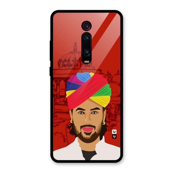 The Rajasthani Chokro Glass Back Case for Redmi K20 Pro