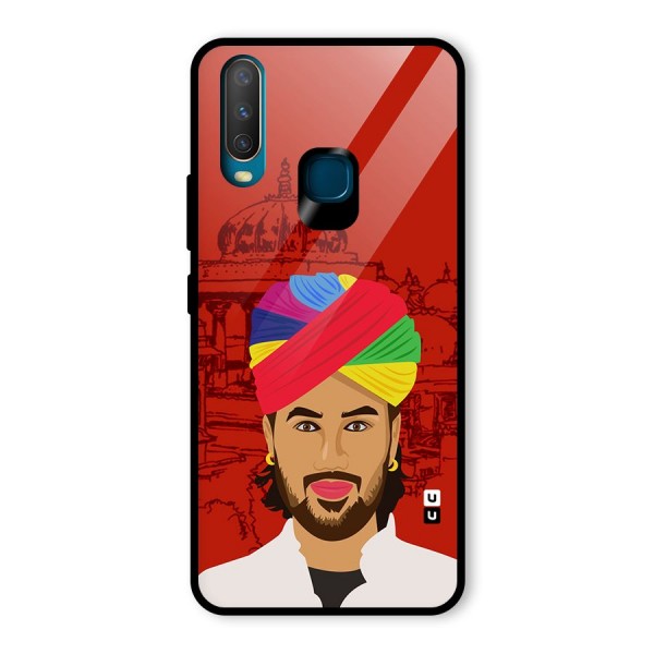 The Rajasthani Chokro Glass Back Case for Vivo Y15