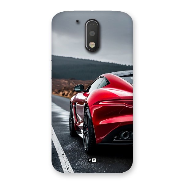 The Royal Car Back Case for Moto G4