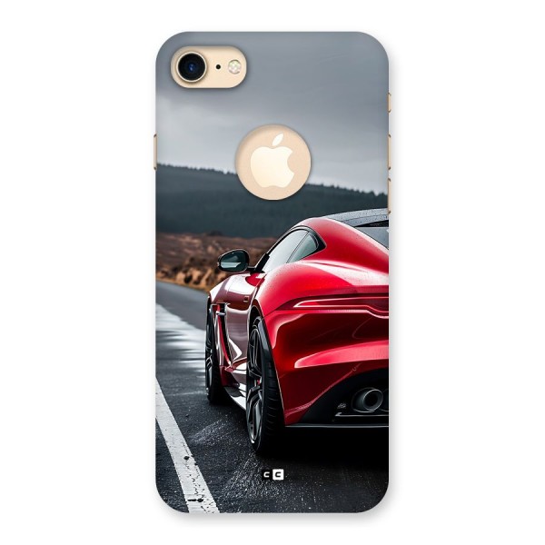 The Royal Car Back Case for iPhone 8 Logo Cut