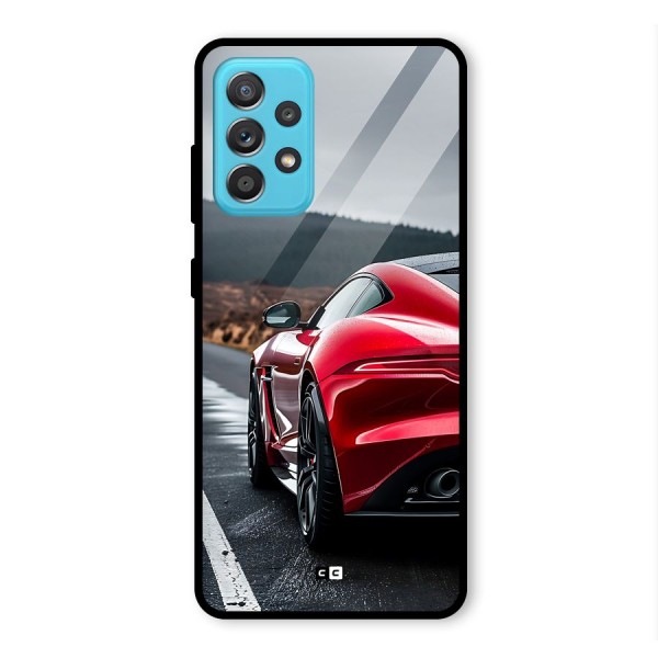 The Royal Car Glass Back Case for Galaxy A52s 5G