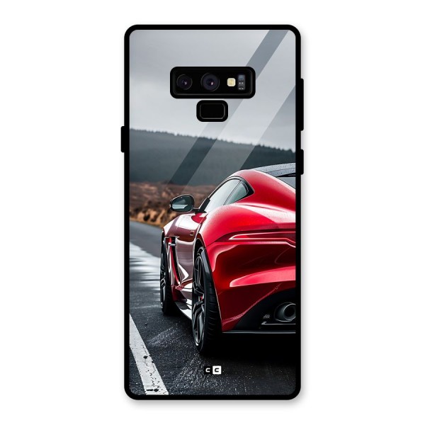 The Royal Car Glass Back Case for Galaxy Note 9