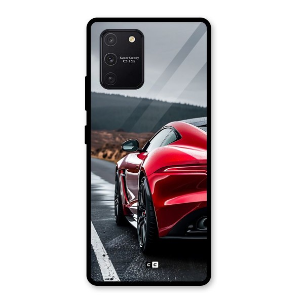 The Royal Car Glass Back Case for Galaxy S10 Lite