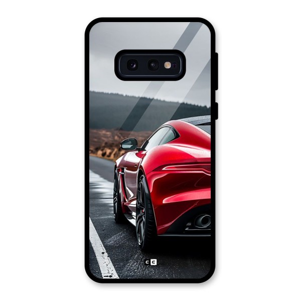 The Royal Car Glass Back Case for Galaxy S10e