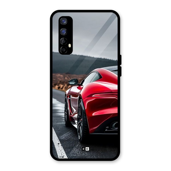 The Royal Car Glass Back Case for Realme 7