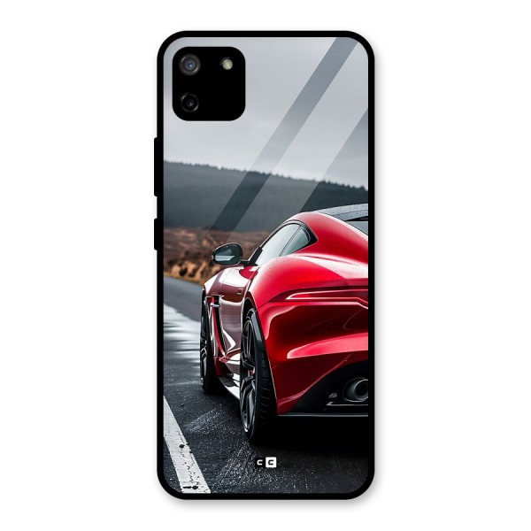 The Royal Car Glass Back Case for Realme C11