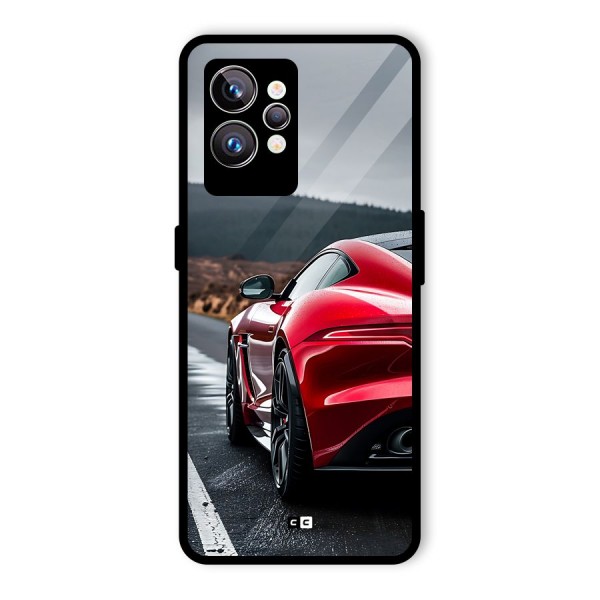 The Royal Car Glass Back Case for Realme GT2 Pro