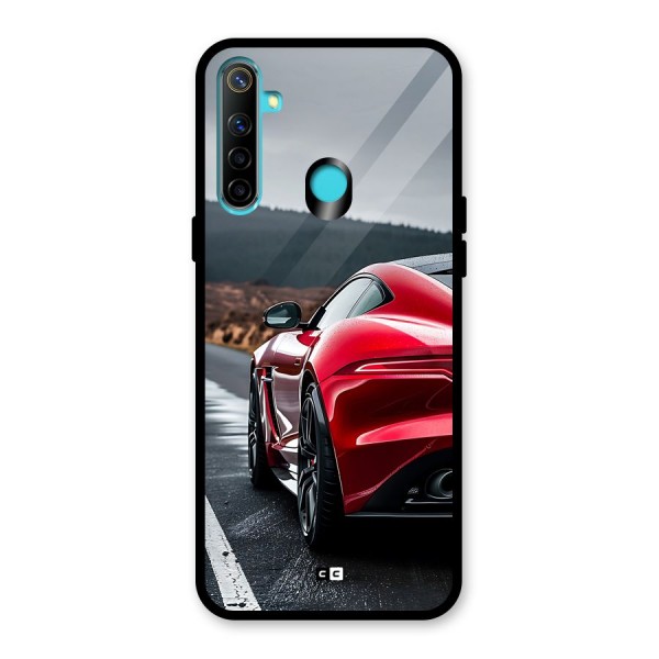 The Royal Car Glass Back Case for Realme Narzo 10