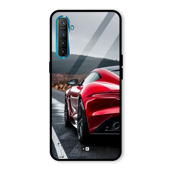 The Royal Car Glass Back Case for Realme XT