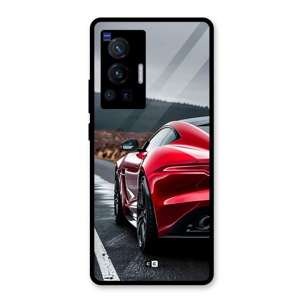 The Royal Car Glass Back Case for Vivo X70 Pro