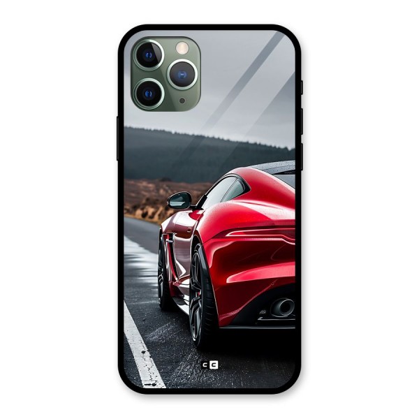 The Royal Car Glass Back Case for iPhone 11 Pro