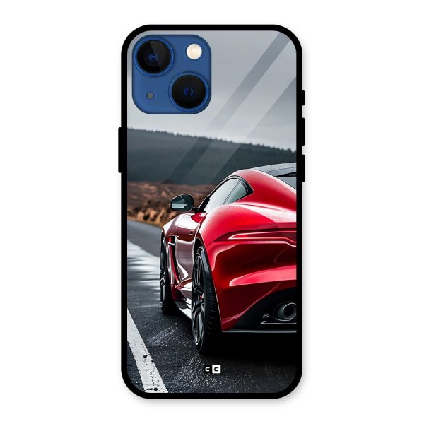 The Royal Car Glass Back Case for iPhone 13 Mini