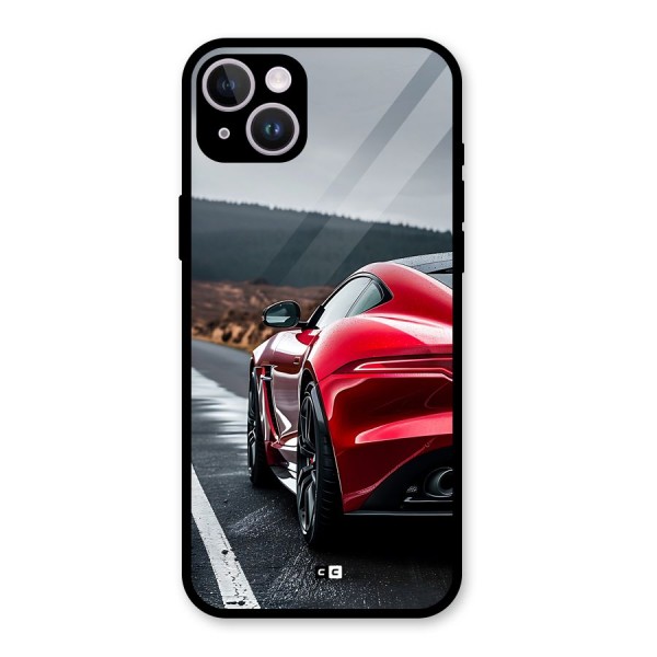 The Royal Car Glass Back Case for iPhone 14 Plus