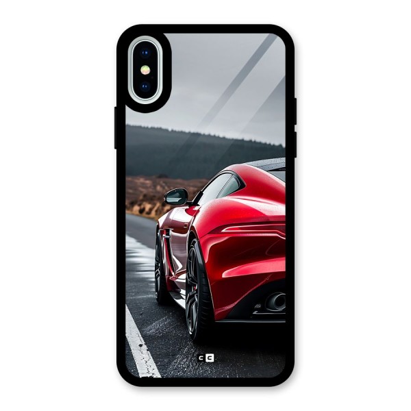 The Royal Car Glass Back Case for iPhone X