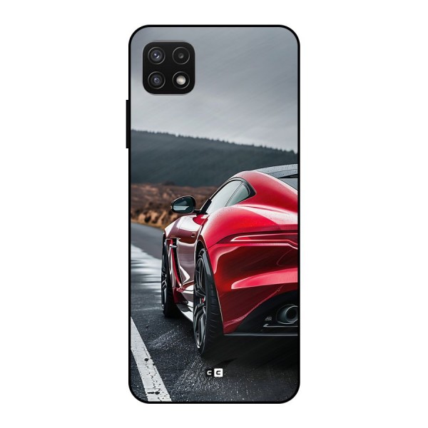 The Royal Car Metal Back Case for Galaxy A22 5G