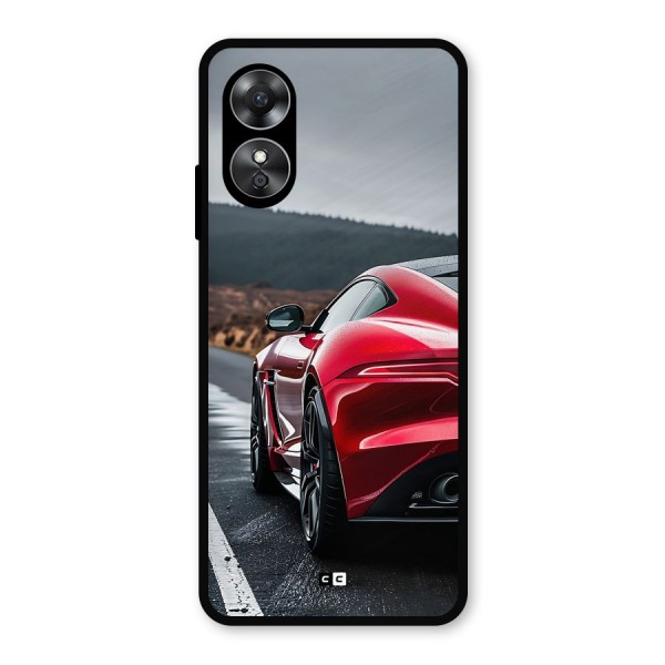 The Royal Car Metal Back Case for Oppo A17