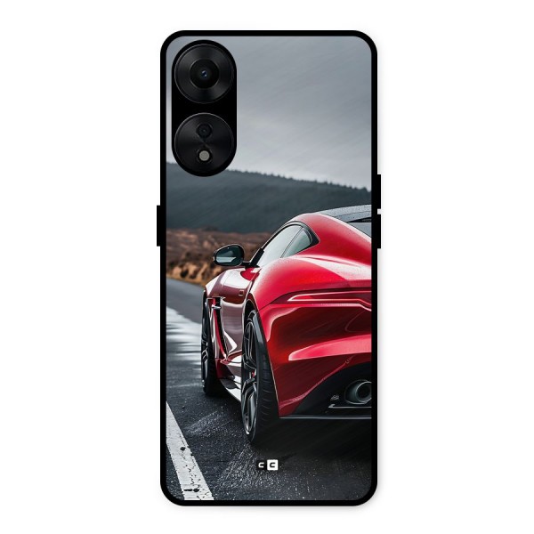 The Royal Car Metal Back Case for Oppo A78 5G