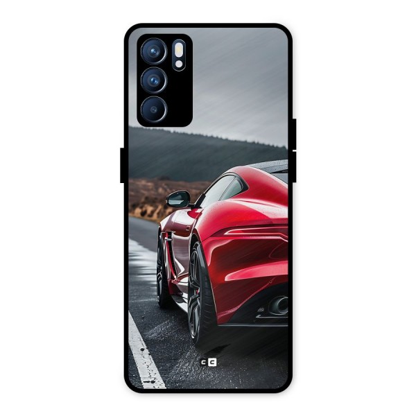 The Royal Car Metal Back Case for Oppo Reno6 5G