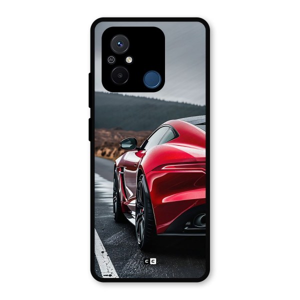 The Royal Car Metal Back Case for Poco C55