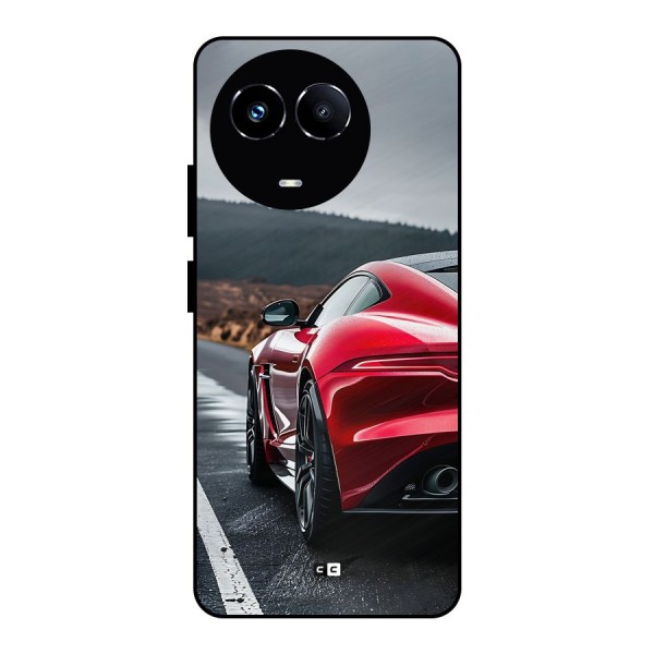 The Royal Car Metal Back Case for Realme 11X