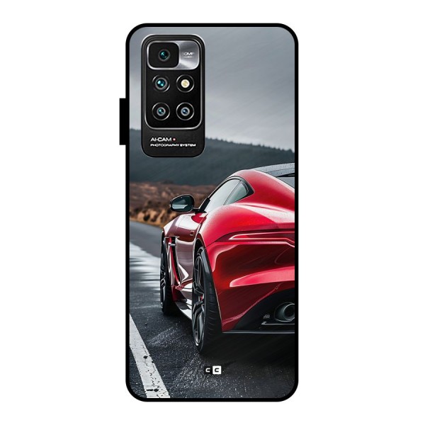 The Royal Car Metal Back Case for Redmi 10 Prime