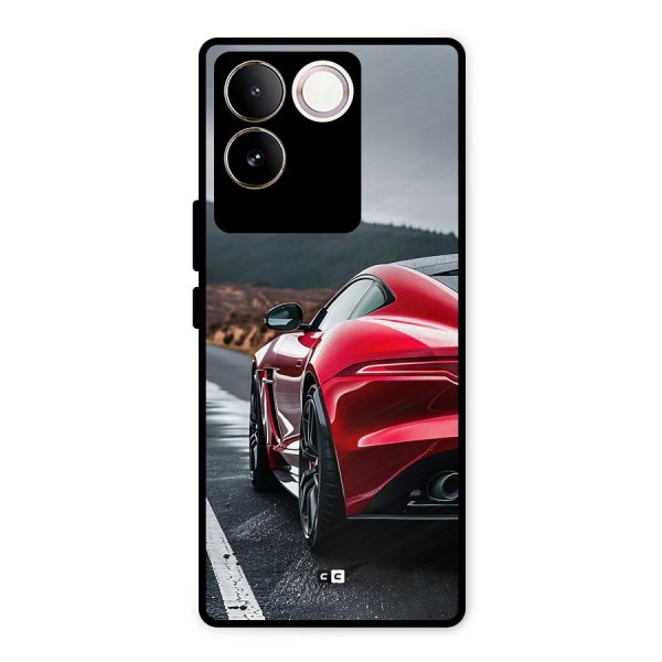 The Royal Car Metal Back Case for Vivo T2 Pro