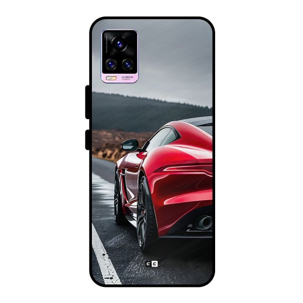 The Royal Car Metal Back Case for Vivo V20 Pro