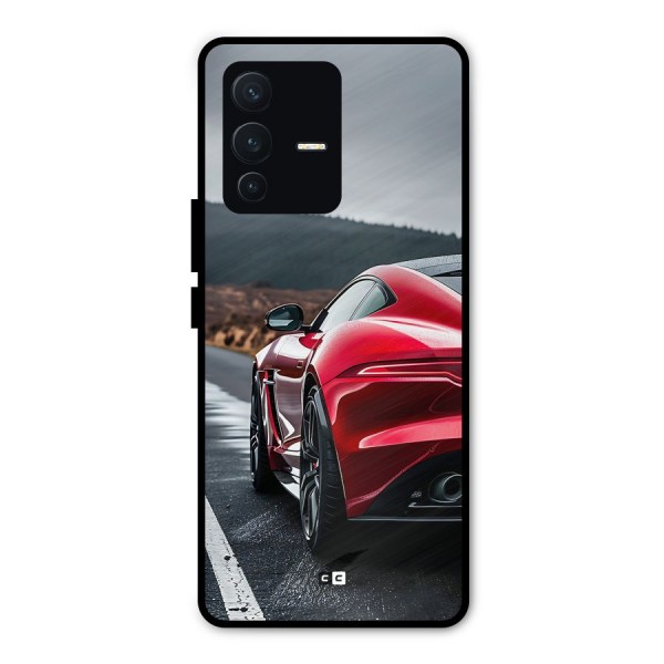 The Royal Car Metal Back Case for Vivo V23 Pro